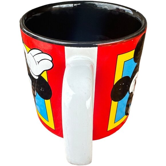 Disney's Mickey Mouse Multicolored Novelty Ceramic Mug 12 oz. 4" Tall - Picture 2 of 15